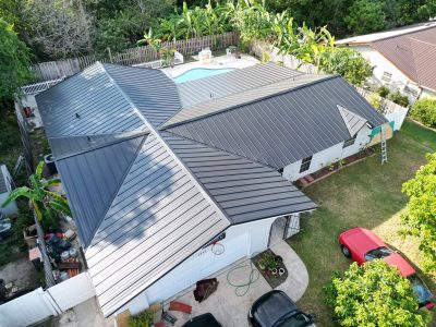 New Metal Roofing Installation